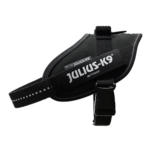 JULIUS-K9, 16IDC-P-M, IDC Powerharness, dog harness, Size: Mini, Black