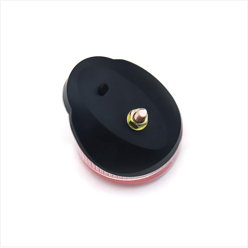 Rear Fender Reflector Bicycle Accessory Bike Part Oval Mugguard Safety Warning Night Riding with Light for Alert(Luminous Reflector)