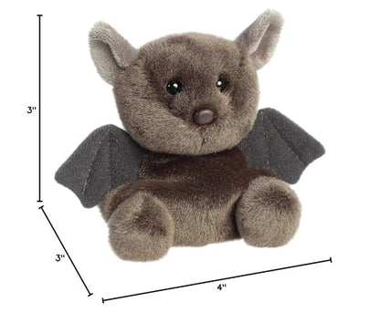Aurora® Adorable Palm Pals™ Luna Bat™ Stuffed Animal - Pocket-Sized Play - Collectable Fun - Brown 5 Inches