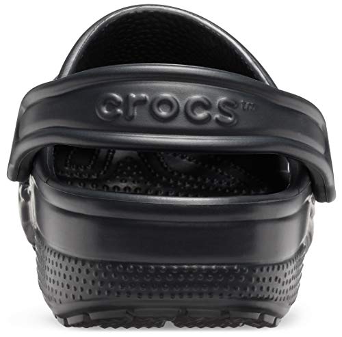 Crocs Unisex Classic Clogs, Black, 4 UK Men/ 5 UK Women