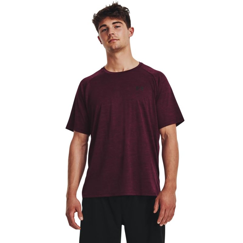 Under Armour Men's Tech 2.0 Short-Sleeve T-Shirt, (603) Dark Maroon / / Black, X-Large