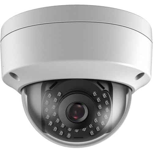4MP PoE IP Vandal Dome Camera Outdoor/Indoor, IP Security Camera, 65ft Night Vision, IP66 Waterproof, 2.8mm Wide Angle Lens, 24/7 Recording, NDAA Complaint (Regular IR)