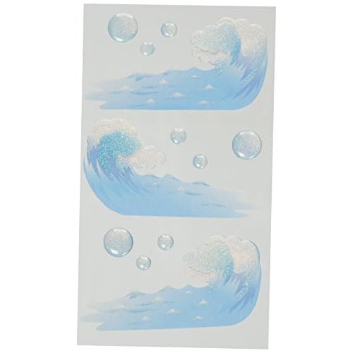 Jolees Boutique Vellum Layered Dimensional Stickers, Waves