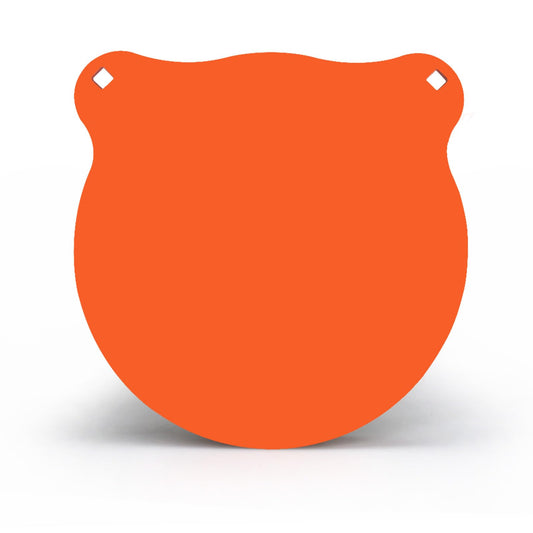 Highwild AR500 Steel Target 10" x 1/2" Gong Shooting Metal Target - Neon Orange