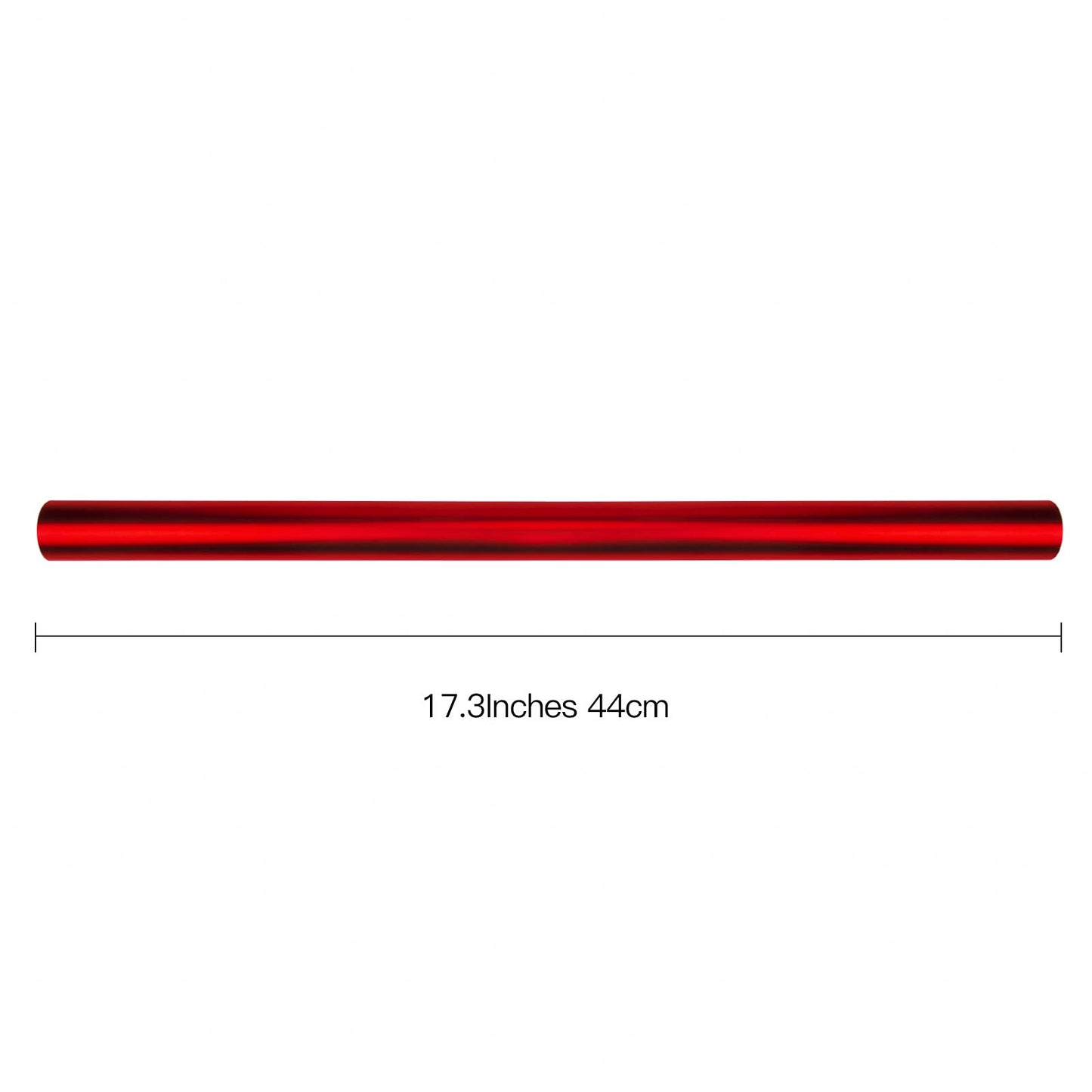 RUSPEPA Red Christmas Wrapping Paper - Solid Color Matte Metallic Red Paper Roll, Perfect for Valentine's Day, Wedding, Birthday, Christmas, Baby Shower, Anniversaries - 17 Inches X 32.8 Feet
