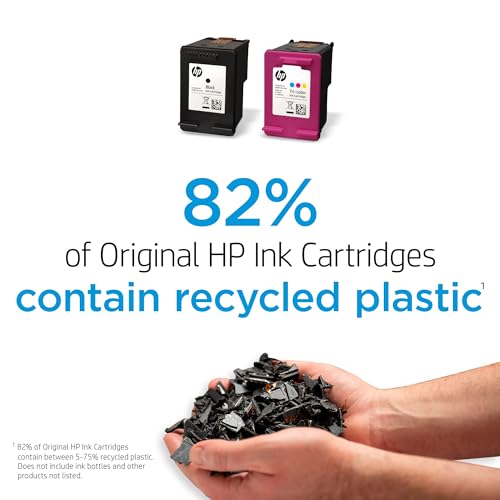 HP 63 Black Ink Cartridge for HP Printers | Works with Printer Series: DeskJet 1112, 2130, 3630; ENVY 4510, 4520; OfficeJet 3830, 4650, 5200 | Eligible for Instant Ink | F6U62AN