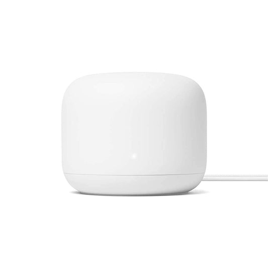 Google Nest WiFi Router 4x4 AC2200 Mesh Wi-Fi Router with 2200 sq ft Coverage (Renewed)