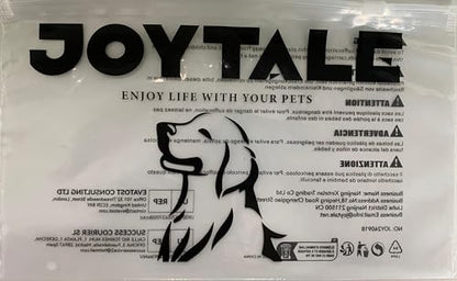 Joytale No Pull Dog Harness Medium Sized Dog, Reflective Pet Vest with Front Clip, Adjustable Soft Padded Harnesses with Easy Control Handle for Training and Walking, Black, M