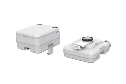 SEAFLO Portable Toilet for Marine, RV, Camping and Boat (2.6 Gallon)