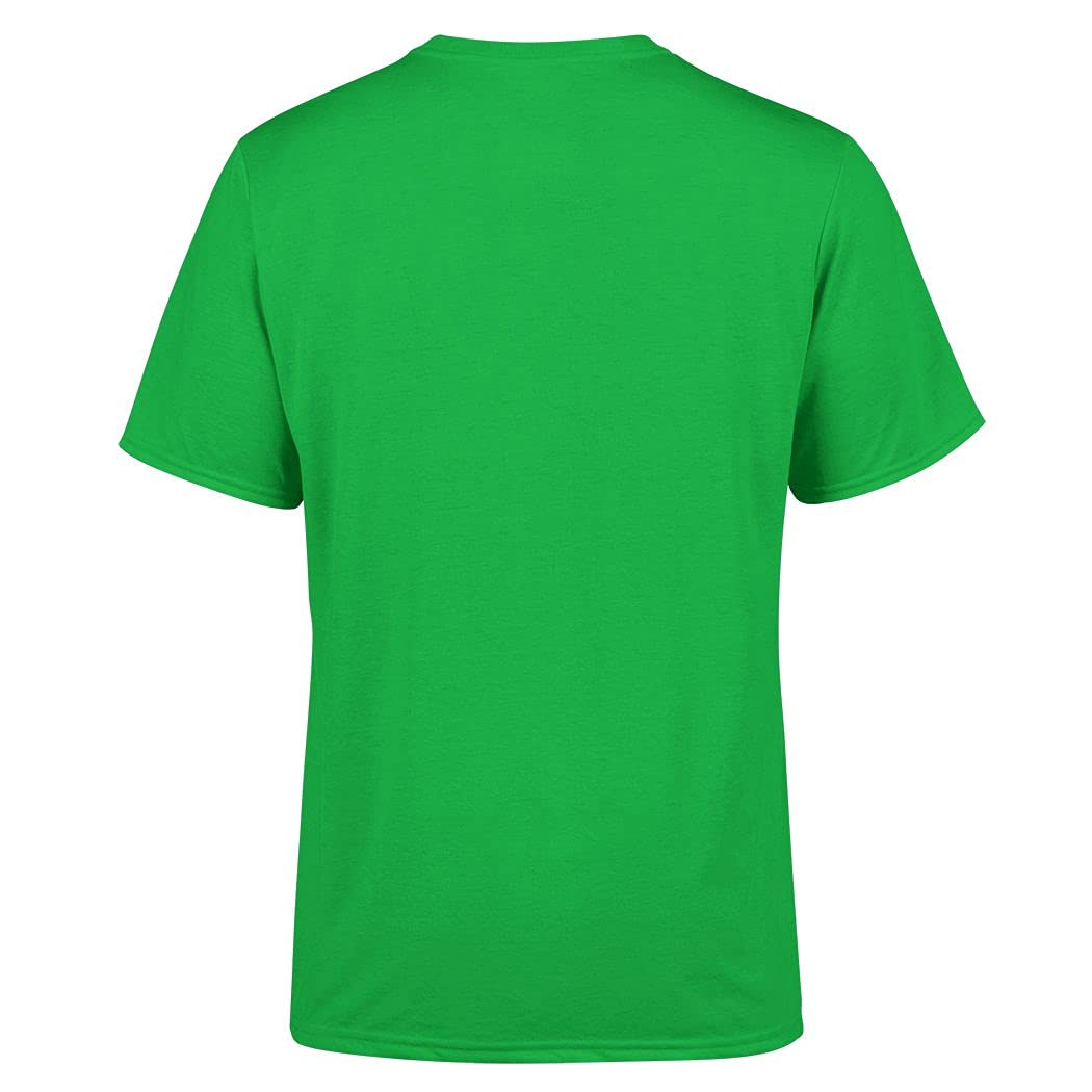 Letter M Halloween Costumes T-Shirt | Funny Cool Graphic Tee Idea | for Men Irish Green