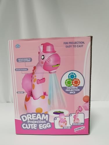 Kids Drawing Projector with 72 Patterns - KETIEE Drawing Projector Table for Kids Trace and Draw Projector Toy Art Projector Drawing Toddler Toy Painting Machine for Boys Girls 3-6 Years Old, Pink