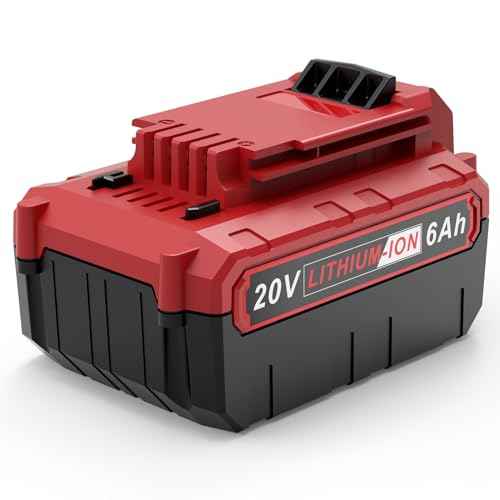 Fancy Buying 6.0Ah 20 Volt PCC685L Replacement Battery for Porter Cable PCC685L PCC680L PCC682L Cordless Power Tools Battery