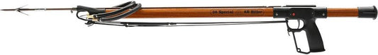 Mahogany Speargun for Spearfishing - Durable Wood Design for Precision and Performance