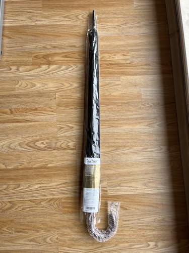 Royal Walk Windproof Umbrella Black Large 54 Inch Automatic Open for 2 Persons Stormproof for Men Women Classic Wooden Handle Lightweight Waterproof Durable Strong 16 Ribs Travel Golf Unisex 120cm