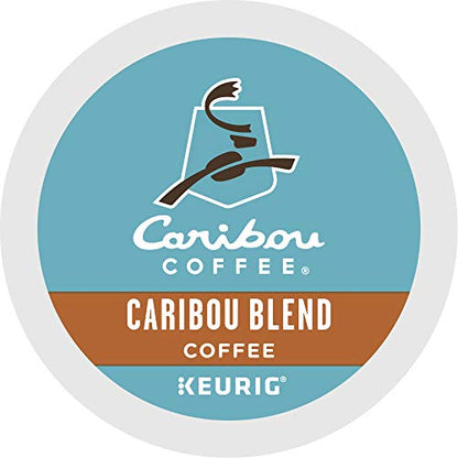 Caribou Coffee Caribou Blend Keurig Single-Serve K-Cup Pod, Medium Roast Coffee, 12 Count
