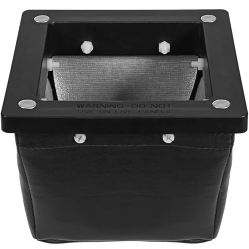 Magnetic Shaving Catcher Dirt Bag, Magnetic Drill Shaving Catcher, Electrical Drill Catcher Dirt Bag for Magnetic Metal Shavings on Electrical Panels