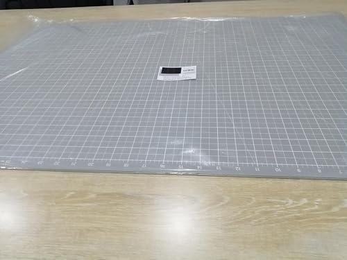 Headley Tools 24 x 36 Inch Thickened Self Healing Sewing Cutting Mat, A1 Rotary Cutting Sewing Mat for Crafts, Double Sided 5-Ply Table Cutting Board for Fabric Quilting Leather Arts Hobby, Grey/Black