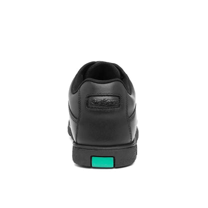 Kickers Fragma L4 E Kids Moc Toe Shoes Black 5 UK Child