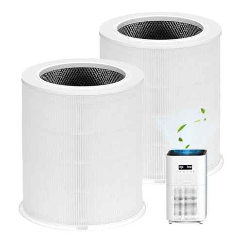 AP401 AP402 Filter Replacement, Compatible with Dayette AP401 AP402 and JOWSET AP402 AP403 Air Purifier, 4-Stage Filtration System, 2 Pack (AP401 AP402 Filter)