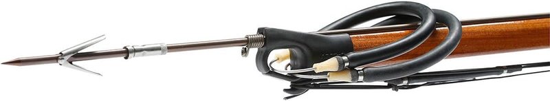 Mahogany Speargun for Spearfishing - Durable Wood Design for Precision and Performance