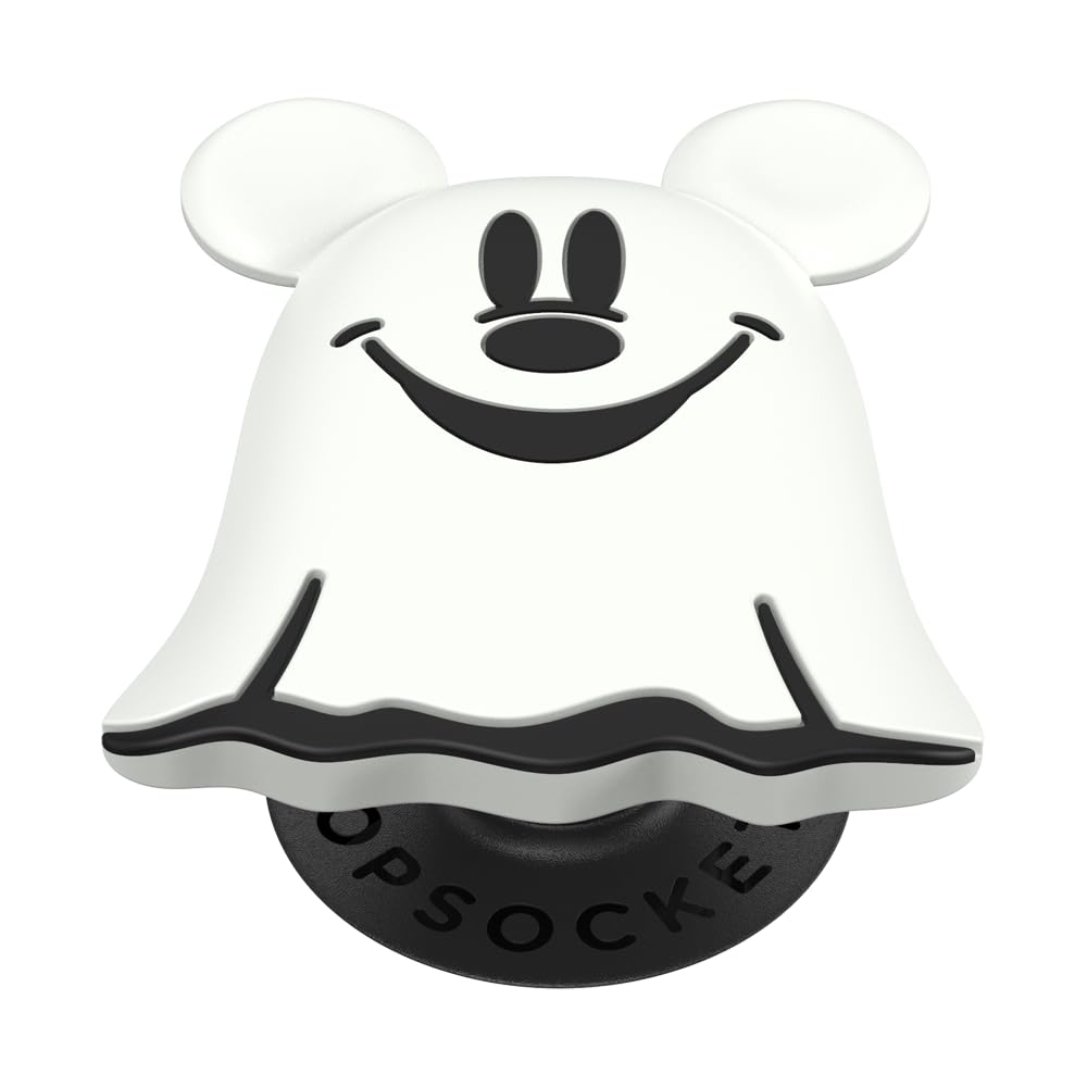 PopSockets Phone Grip with Expanding Kickstand, Adhesive Grip, Disney - PopOut Mickey Ghost