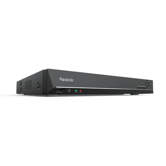 REOLINK 36CH Network Video Recorder for Home Security Camera System, No PoE Port, Requires Reolink PoE Switch, Integrated O/I Alarm System, Up to 48TB Storage, No HDD Included, RLN36