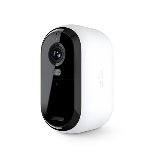 Arlo Essential Security Camera 2K |Outdoor - Indoor | 2nd Gen | Wireless with Spotlight, 2-Way Audio, Color Night Vision, Live Stream, Motion Activation, Real Time Notifications, Wide Angle - White