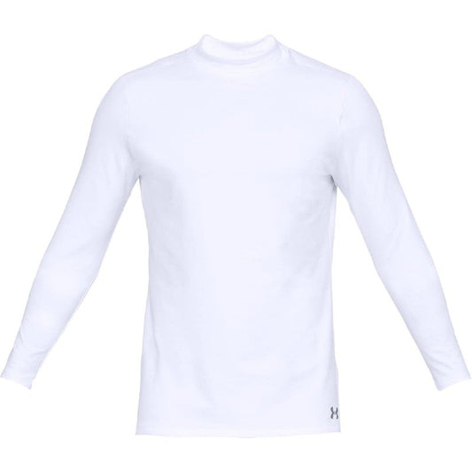 Under Armour Men's ColdGear® Armour Fitted Mock SM White