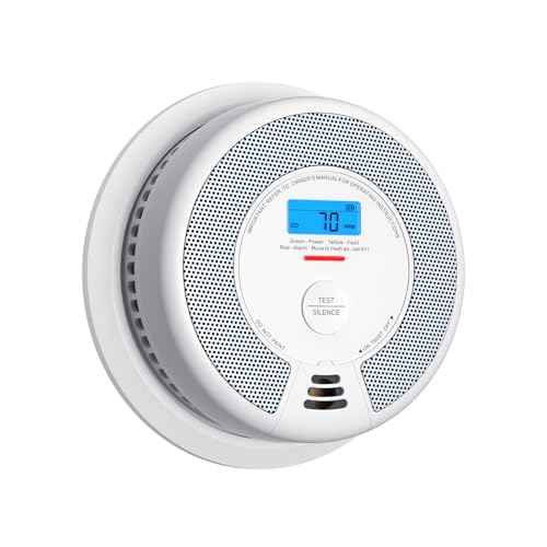 X-Sense Smart Smoke and Carbon Monoxide Detector Combo, Battery-Operated (Not AC Hardwired) Interconnected Combination Smoke Carbon Monoxide Detector, Base Station Required, SC07-MR, 1-Pack
