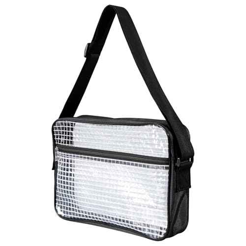 15.7 Inch Tool Bag-Transparent & Anti-static Cleanroom Engineer Bag for Work and Travel£¨fabric shoulder straps£©
