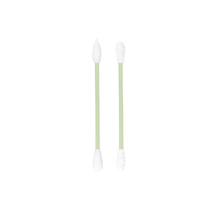 LastSwab Reusable qtips Double Pack - Reusable Cotton Swabs for Ear Wax Cleaning and Pointed qtips for Makeup removal - Zero Waste Eco friendly, Organic Sustainable products