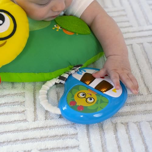 Baby Einstein, Cal-a-Pillow, Tummy Time Activity Pillow, Multisensory, Cal The Caterpillar, Ages 0+ Months
