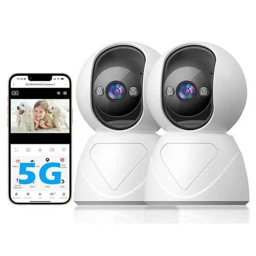 3MP Indoor Security Camera, 5G WiFi 360¡Æ Pan/Tilt Home Cameras for Baby Monitor/Pet/Elder/Kids/Bedroom, Auto-Focus and Zoom,Motion Tracking,2-Way Audio,Siren,3 Night Vision,Cloud&SD Card