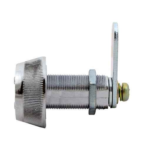 FJM Security Combi-Cam 7850R-XL Combination Cam Lock, 1-3/8" Chrome Finish