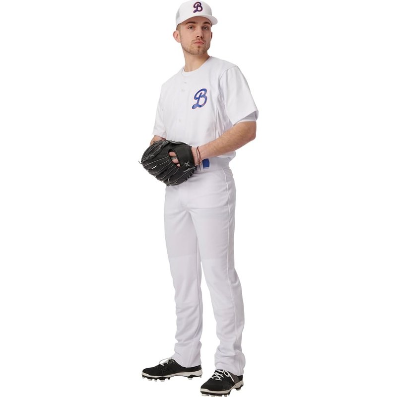 Champro Triple Crown 2.0 Open Bottom Baseball Pants, Adult Medium, Black