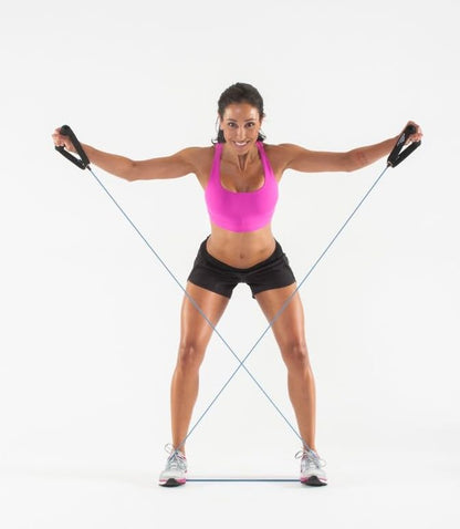 Black Mountain Products Single Resistance Band - Door Anchor and Starter Guide Included