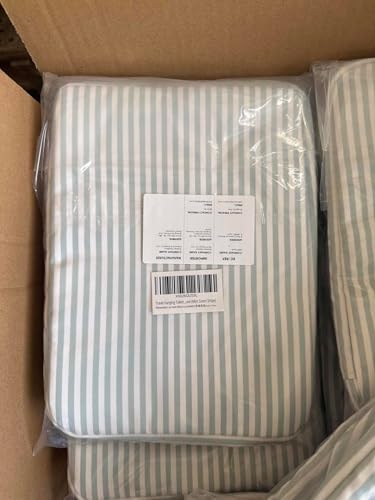 Travel Hanging Toiletry Wash Bag Toiletry Bags for Women Toiletries Bag Washbag Makeup Cosmetic Organizer for Men Girls (Mint Green Stripe)