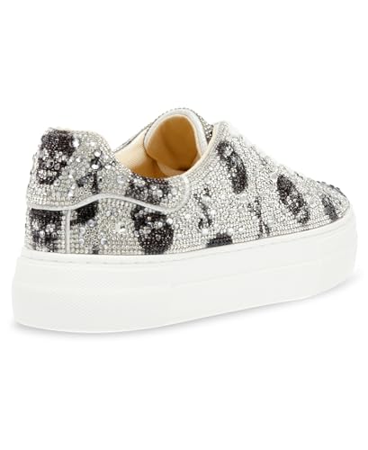 Betsey Johnson Women's Sidny Sneaker, Skulls, 8.5