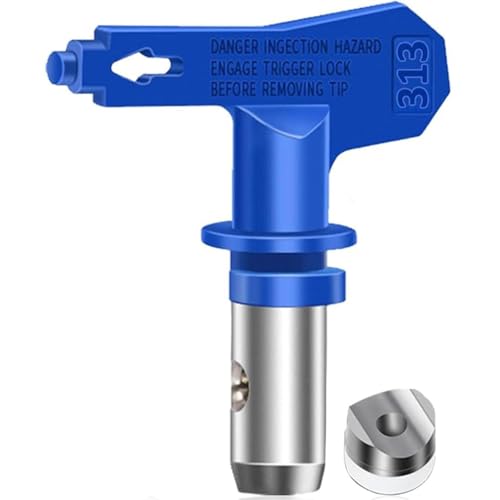 313 Spray Tip Nozzle, Reversible2 Airless Paint Sprayer Tips for Airless Sprayer (/Pack)