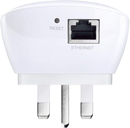 TP-Link RE220 WiFi Extender Booster, Dual-Band AC750 Mbps Range Extender Repeater with Ethernet Port, Connect Wired Devices, Works as a Wireless Adapter, Connect up to 32 Devices,Simple Two-Step Setup