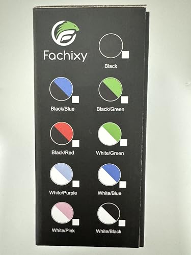 Fachixy FC100 Gaming Headset with Microphone for PS4, PS5, Switch, Xbox, PC, Mac, Gamer Headset with RGB Light, Computer Headphones with Mic