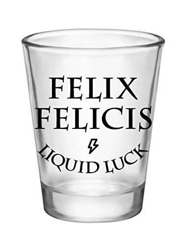 GO FROZEN Felix Felicis Shot Glass/Cup-Liquid Luck-Inspired by Harry Potter Barware Gifts for Adults-Cool Shot Glasses for Men/Women-1.75oz