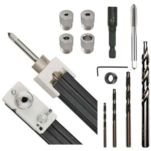 Aluminum Extrusion Drill Guide & Tap Jig Bit Access Hole For 2020 2040 European Aluminum Profile M4 M5 M6 M10 Drill Bushing