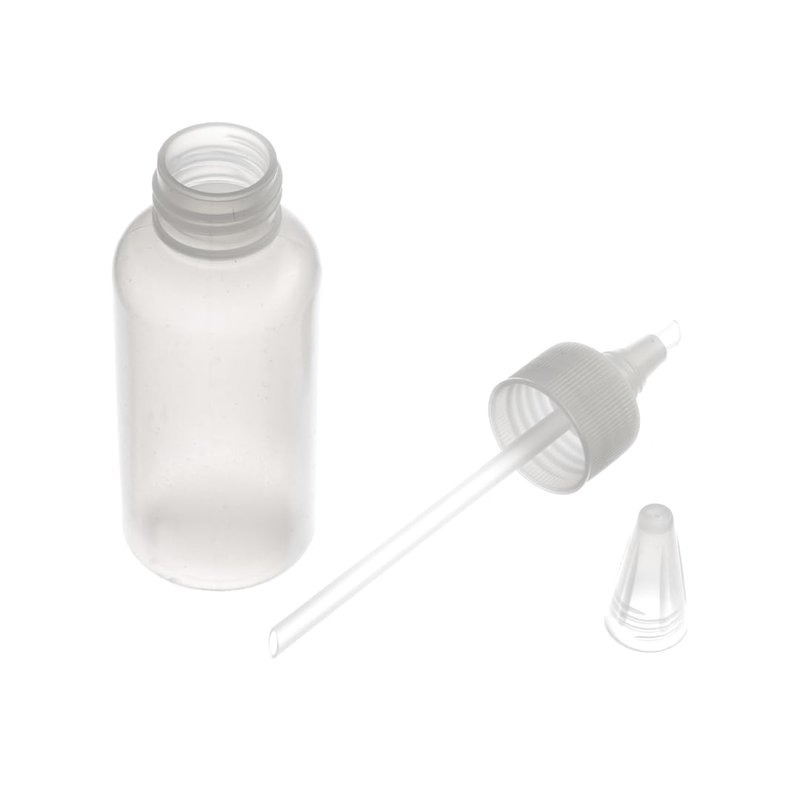 SE 3 oz Gold Panning Bottle with 5" Nozzle - Durable Plastic Suction Tube for Efficient Gold Flake Recovery, Perfect for Prospectors and Hobbyists