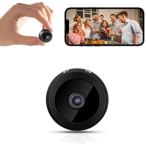 Hidden Camera-WiFi Wireless Cam-Nanny Camera-Spy Cameras-1080P HD Night Vision-Pet/Baby - HD Surveillance Cam - Surveillance Cameras with Motion Detection and Night Vision