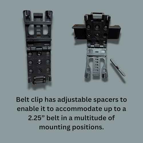 Clip & Carry EDC Belt Holster for The NITECORE EDC29 Tactical Flashlight - Secure Fit, Quick Draw Access, Lightweight EDC Holster - Flashlight not Included