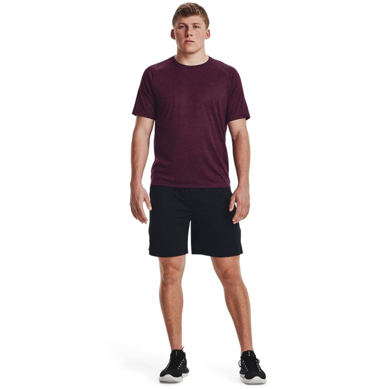 Under Armour Men's Tech 2.0 Short-Sleeve T-Shirt, (572) Purple Stone / / Black, Small