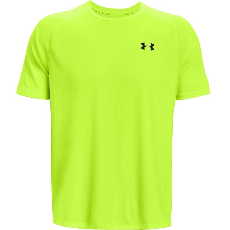 Under Armour Men's Tech 2.0 Short-Sleeve T-Shirt , High-Vis Yellow (731)/Black, Large