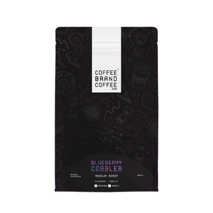 Blueberry Cobbler Coffee Brand Coffee Flavored with Intense Flavored of Blueberries | Spices and a Rich | Specialty Arabica Coffee | Rich and Smooth Taste | 12 Oz