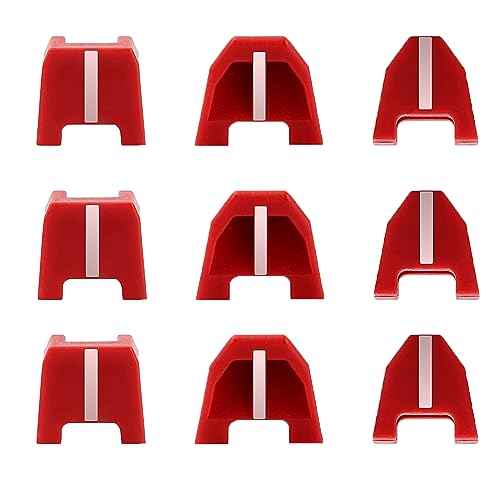 (Set of 9) 42-38-0017 Rubber Nose Cushion No Mar Tip for Milwaukee M18 Finish Nailer 18 Gauge Brad Nailer